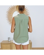 Top Gretel kaki Tiffosi