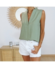 Top Gretel kaki Tiffosi