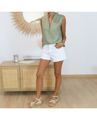 Top Gretel kaki Tiffosi