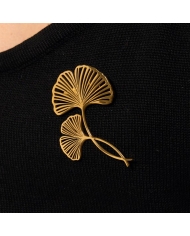 Broche Gingko