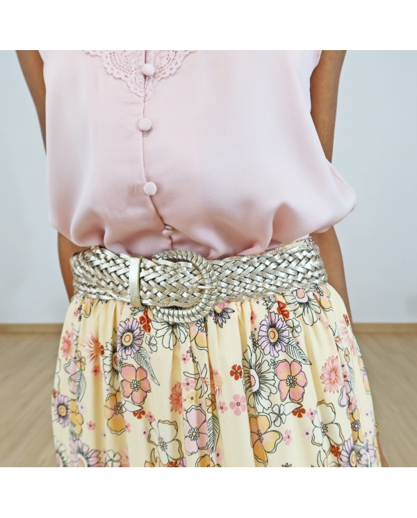 Ceinture tressée