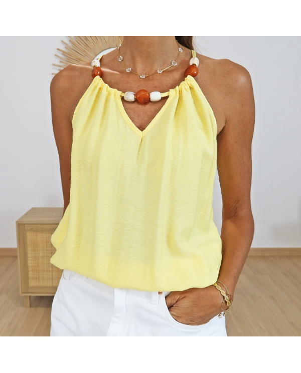 Top Perla jaune