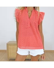 Blouse Sonia corail