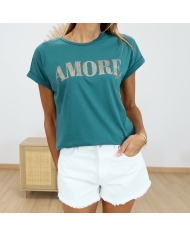 T-shirt Amore bleu Garcia