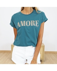T-shirt Amore bleu Garcia