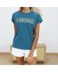 T-shirt Amore bleu Garcia