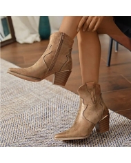 Bottines Giovanna Camel