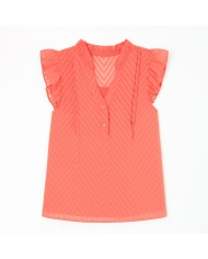 Blouse Sonia corail