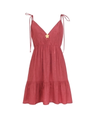 Robe Inès terracotta