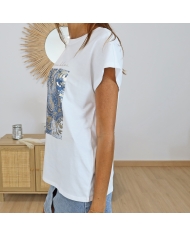 T-shirt Find Tiffosi coupe droite – longueur 61 cm