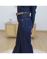 Jean Garcia femme wide fit – denim brut intemporel