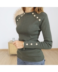 pull-femme-kaki-boutons-dores-poignets.jpg