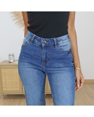 Jean Kamaris Kaffe femme – détail taille haute 25 cm