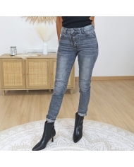 Jean Vic slim femme 👖 – vue de face porté
