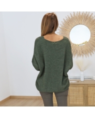 Pull Kalizza camel femme – vue de dos