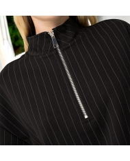 Sweat Paloma Tiffosi – détail col zippé