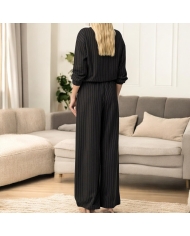 Pantalon Paloma femme – tissu polyester viscose élasthanne