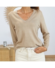 Pull coupe droite