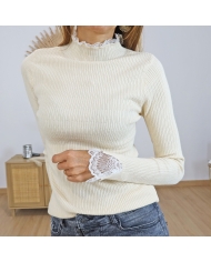 Pull Zaya femme – texture maille fine extensible