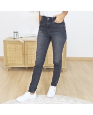 Jean Kamaris femme – denim gris délavé moderne