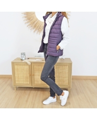 Doudoune Eve Tiffosi – look porté avec jean slim