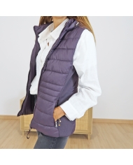 Doudoune Eve Tiffosi – bords-côtes cintrés sur les côtés