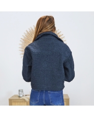 Veste femme Killa marine – look chic et moderne Mademoiselle Caprices