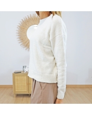 Pull femme DEMERTES Tiffosi – tout doux & cocooning