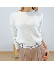 Pull DEMERTES Tiffosi – texture moelleuse 🤍