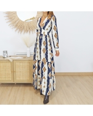 Robe MÉLISSANDRE – finition poignets chemise