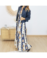 Robe MÉLISSANDRE femme – vue de dos taille élastiquée