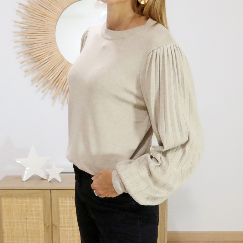 Pull Kalone KAFFE beige Pull Kalone KAFFE beige