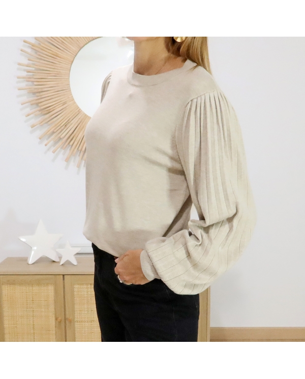 Pull Kalone KAFFE beige