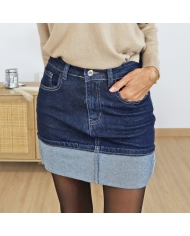 Jupe femme SOLINE – vue de face coupe droite