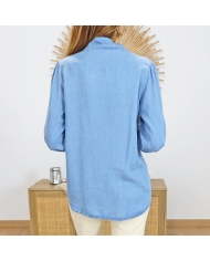 Chemise jean clair Amour â look chic & dĂ©contractĂ© Mademoiselle-Caprices Chemise jean clair Amour â look chic & dĂ©contractĂ© Mademoiselle-Caprices