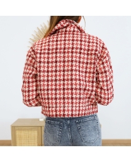 Veste PATRICIA femme – vue de dos coupe courte