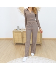 Pantalon femme MIX & MATCH – ensemble avec pull assorti