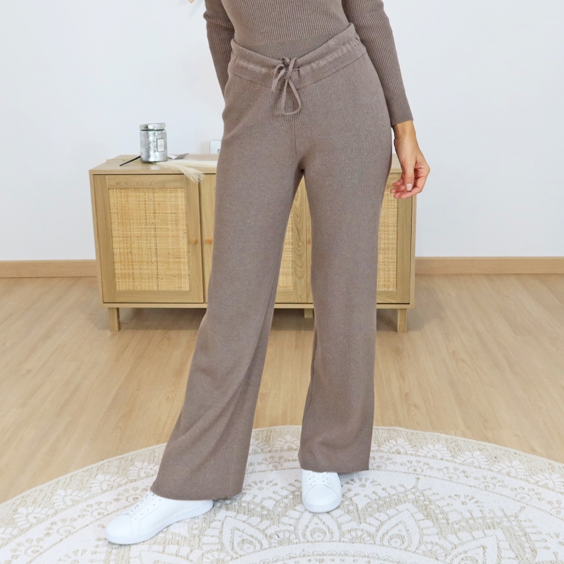 Pantalon MIX & MATCH – détail texture maille extensible