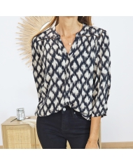 Blouse Garcia CALYPSO â dĂ©tail boutons & lurex dorĂ© Blouse Garcia CALYPSO â dĂ©tail boutons & lurex dorĂ©