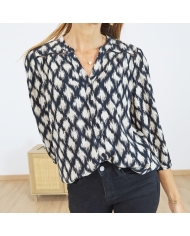 Blouse femme CALYPSO – texture viscose douce & brillante Blouse femme CALYPSO – texture viscose douce & brillante