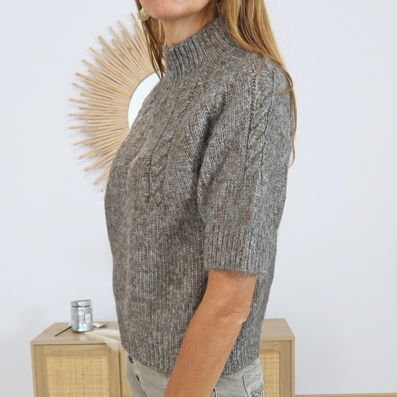 Pull Kacuba Brun Kaffe