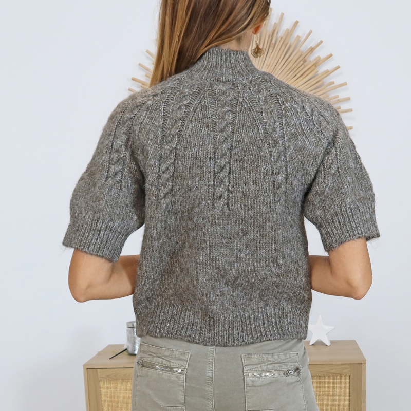 Pull Kaffe KACUBA – vue de dos coupe droite