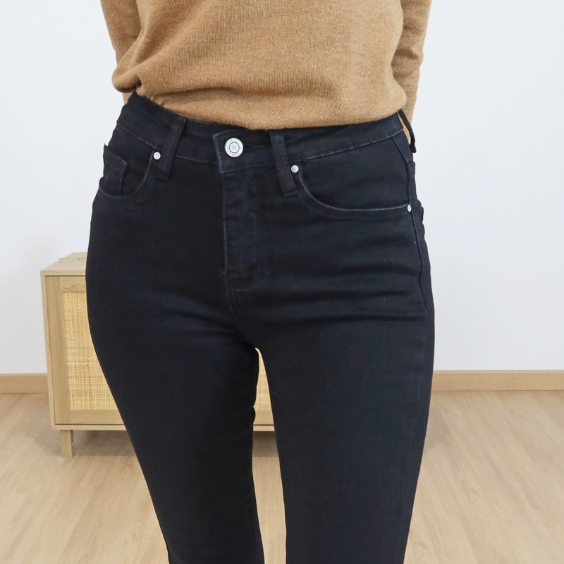 Jean femme KELLY – fermeture bouton & zip