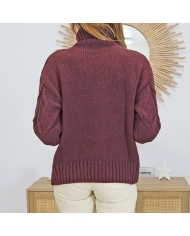 Pull Tiffosi TARJA – vue de dos coupe droite courte