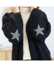 Gilet MAYA – patch étoile brillante sur le coude