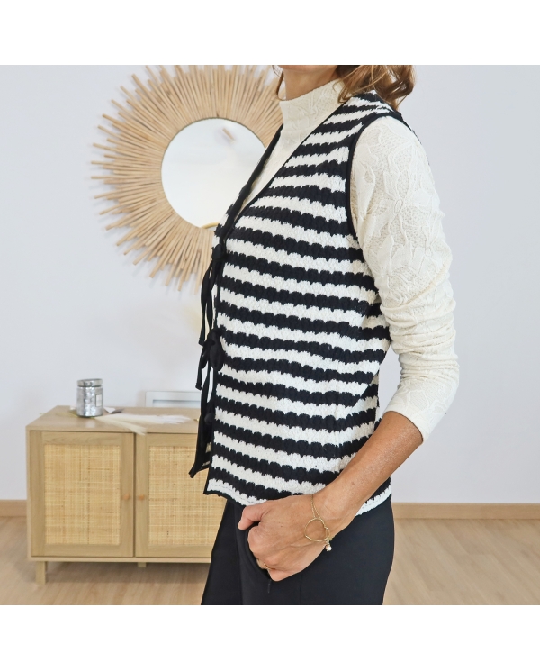 Look gilet Garcia + sous-pull