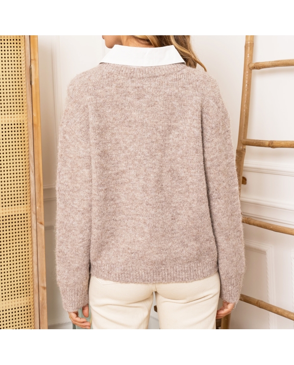 Pull GLADYS – vue de dos coupe droite