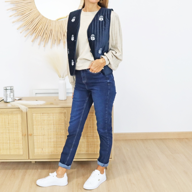 Veste sans manches Fabienne