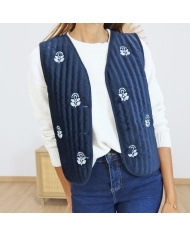 Veste sans manches Fabienne