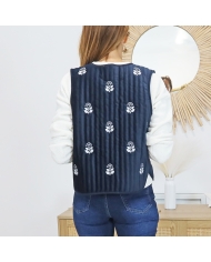 Veste sans manches Fabienne